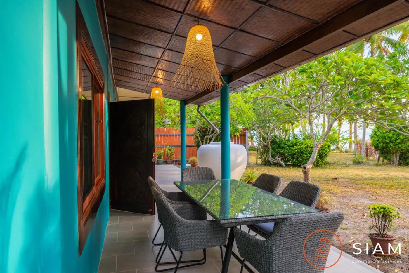 The Wooden Beach House 3Br - Sunset Beach Garden Taling Ngam Beach Extérieur photo