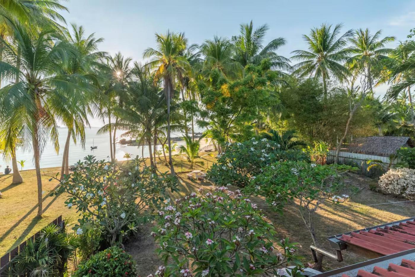 The Wooden Beach House 3Br - Sunset Beach Garden Taling Ngam Beach Extérieur photo