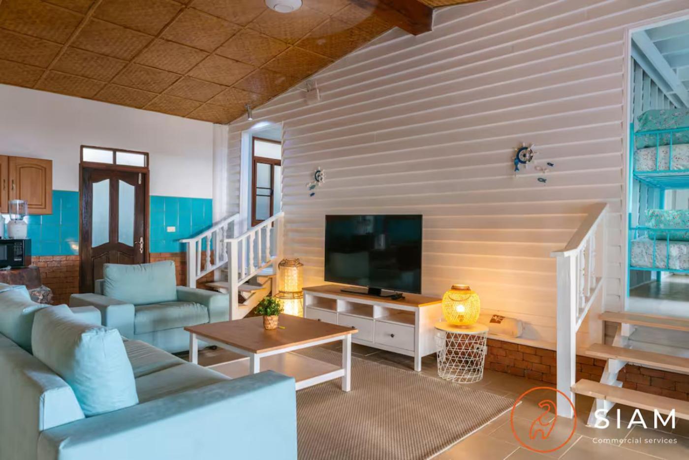 The Wooden Beach House 3Br - Sunset Beach Garden Taling Ngam Beach Extérieur photo