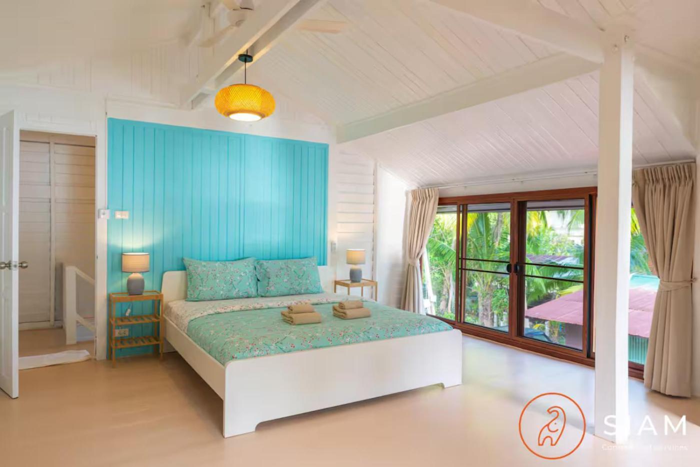 The Wooden Beach House 3Br - Sunset Beach Garden Taling Ngam Beach Extérieur photo