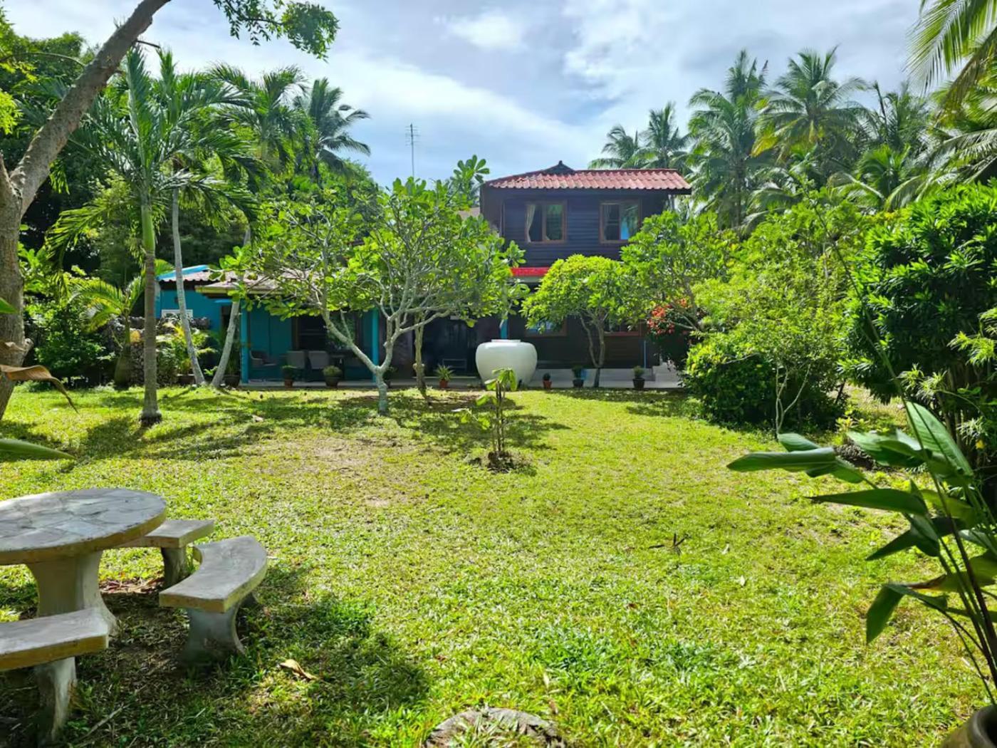 The Wooden Beach House 3Br - Sunset Beach Garden Taling Ngam Beach Extérieur photo