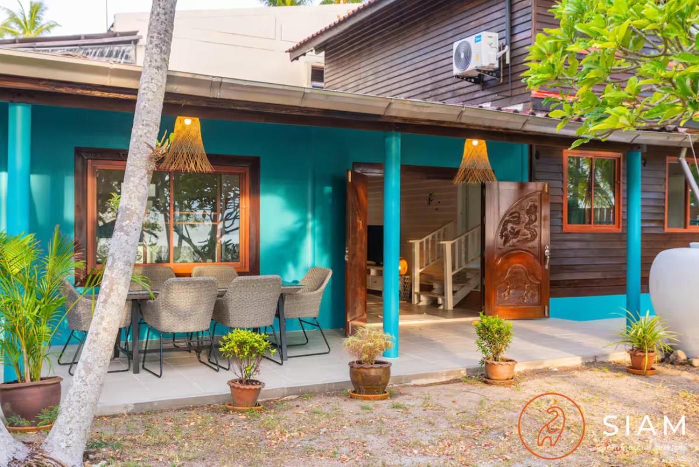 The Wooden Beach House 3Br - Sunset Beach Garden Taling Ngam Beach Extérieur photo