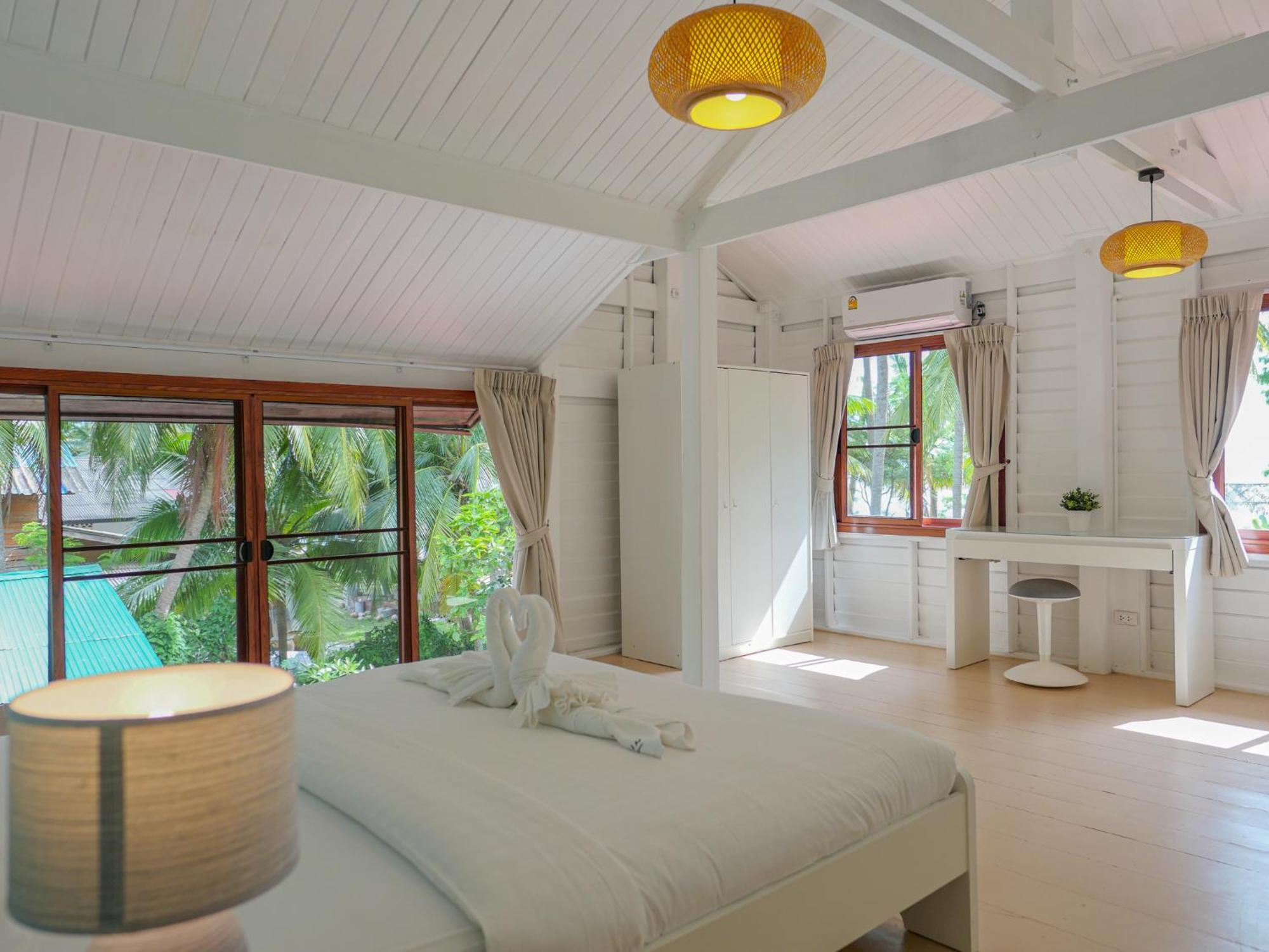 The Wooden Beach House 3Br - Sunset Beach Garden Taling Ngam Beach Extérieur photo