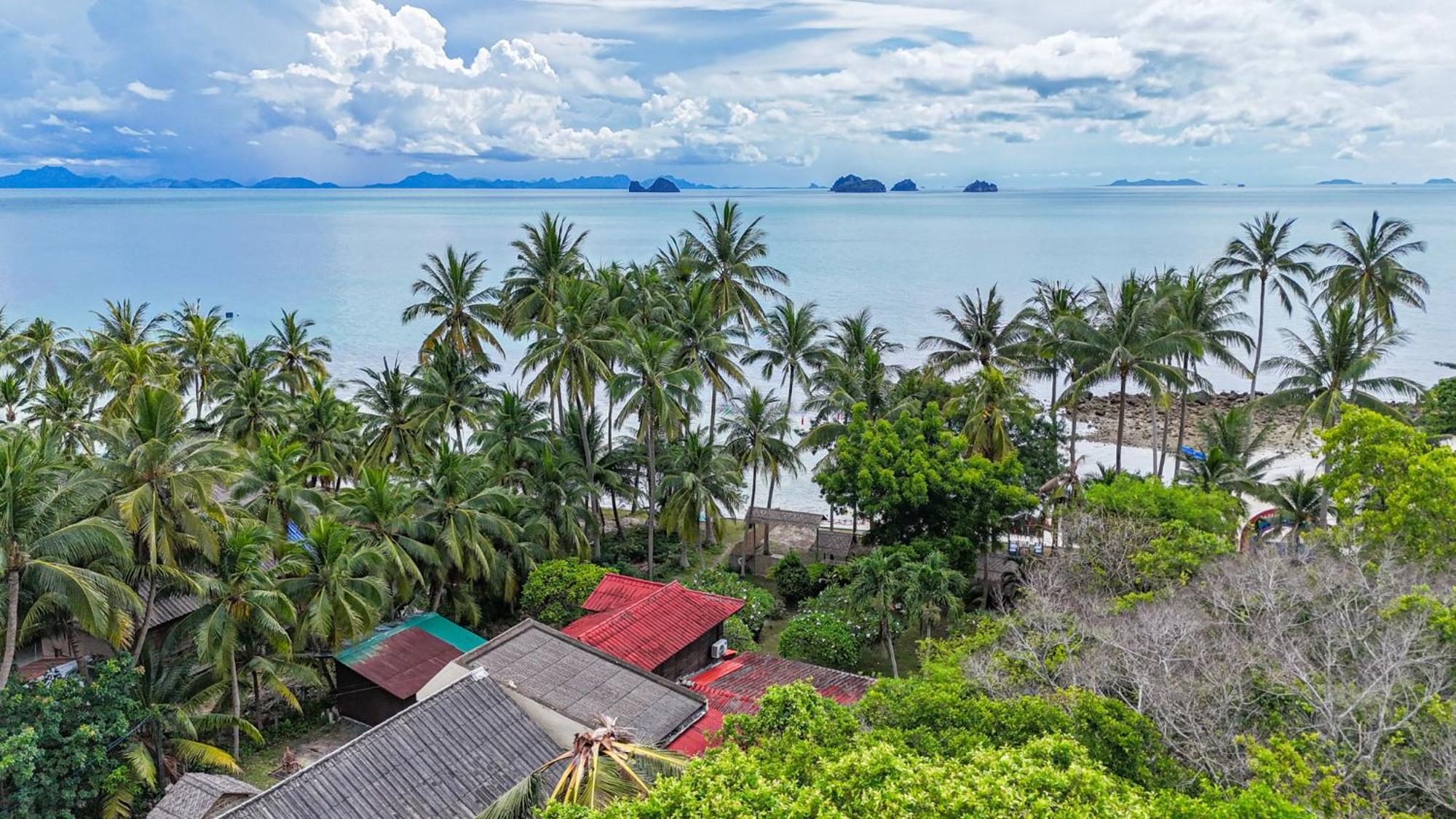 The Wooden Beach House 3Br - Sunset Beach Garden Taling Ngam Beach Extérieur photo